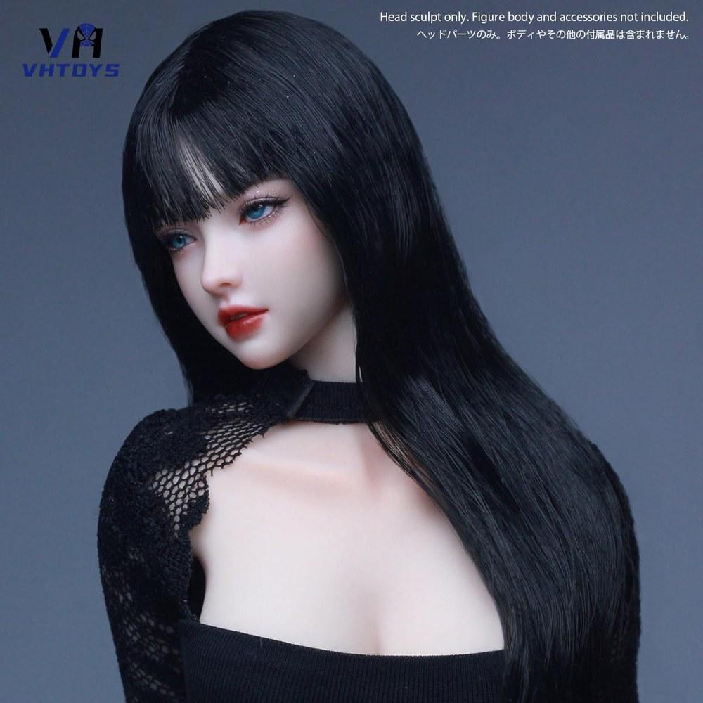 HiPlay VHTOYS 1/6 Beautiful Girl Head Wenwen VH03C Articulated Eyes Doll Painted