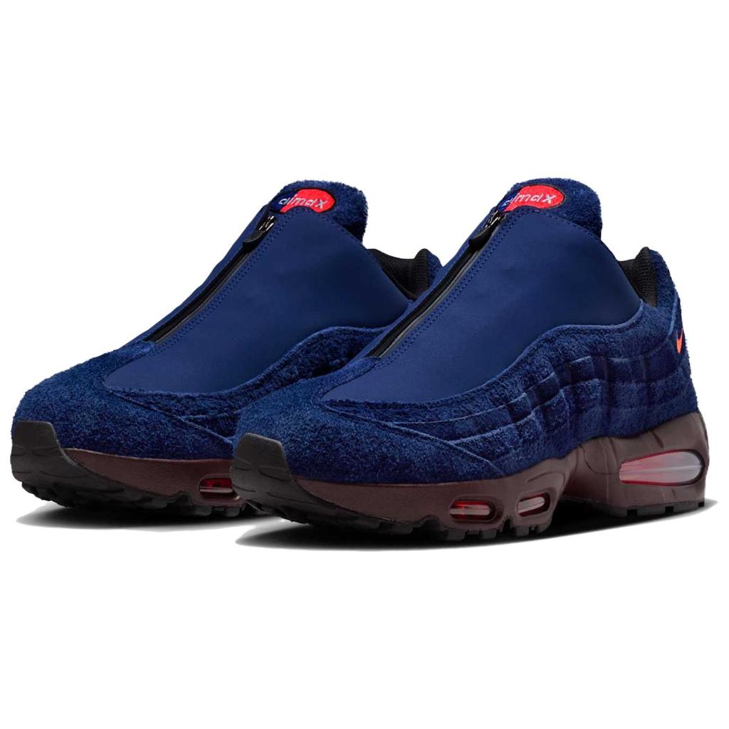 Nike Air Max 95 Zip Big Bubble - Loyal Blue Unisex-Sneaker Hyper-Crimson El-Dorado Bright-Crimson IM0695-400