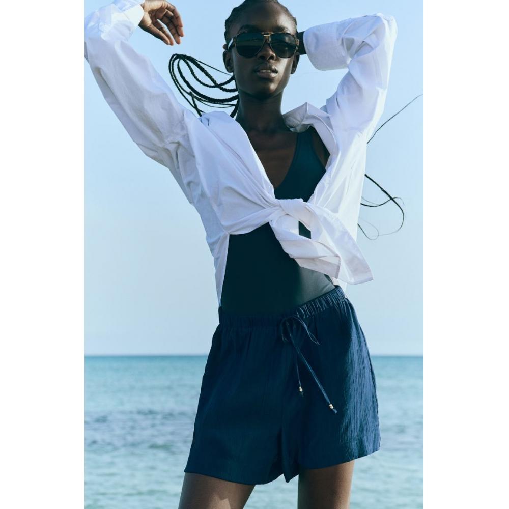 

HM Шорты-накидки Темно-синие