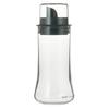 Iwaki AGC Technoglass Heat-Resistant Glass Drip-Resistant Sauce Dispenser, 160ml, Leak-Resistant Condiment Container with Lid, KT5032-BKS