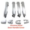 New Car ABS Chrome Accessories Plated 2006-2015 For Toyota Hilux Vigo Fortuner Innova Door Handle Cover Replacement Of Parts