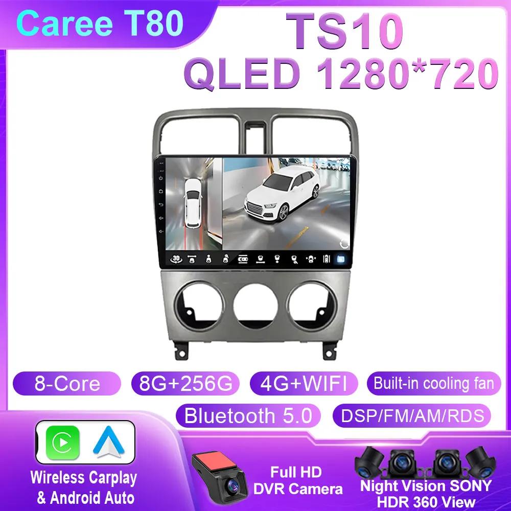 Android 14 For Subaru Forester SG 2002-2008 Car Radio Autoradio Multimedia Video Player Navigatie Carplay Screen BT No 2Din DVD