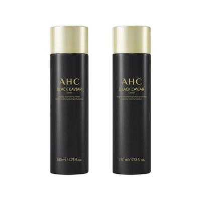 AHC Black Caviar Toner Lotion 2 Pieces Set