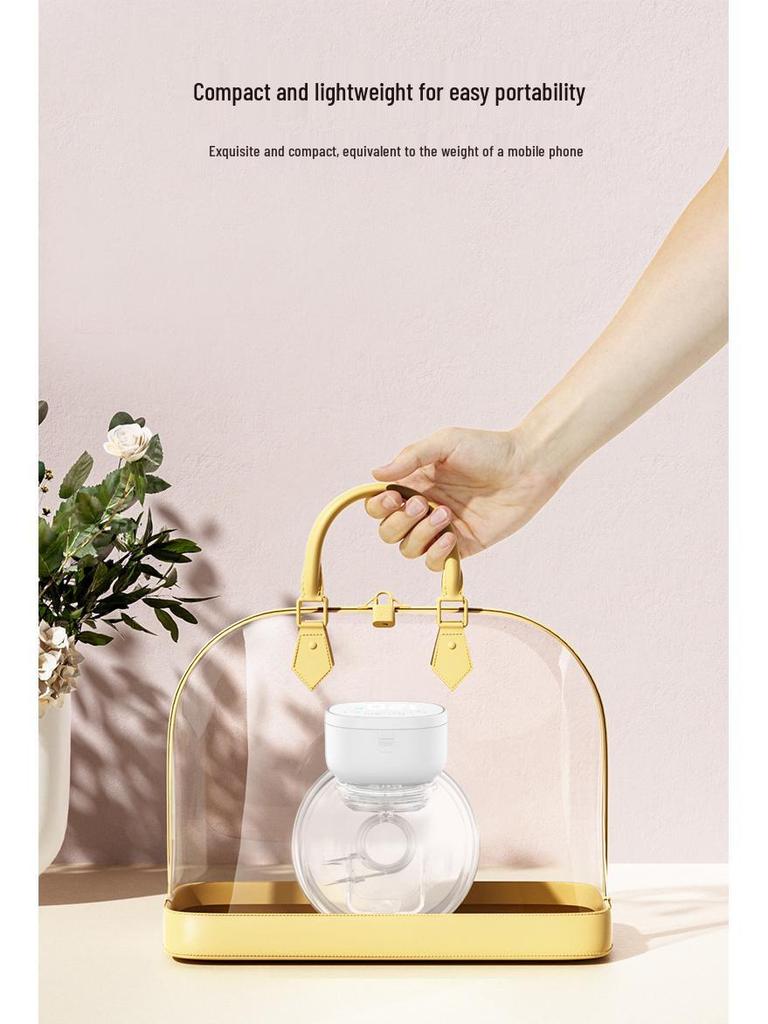 Hands-Free Automatic Wearable Breast Pump