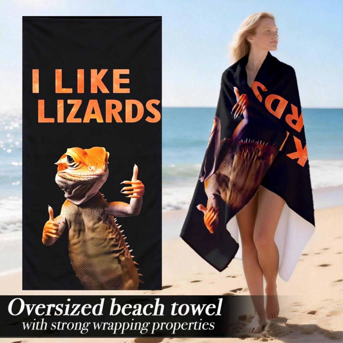 Extra Large Luxury Oversized Beach Towel | Lightweight Plush Absorbent Microfiber Towel With Strong Wrapping Properties | Perfec W30*H60(CM)