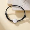Tree of Life Stainless Steel Bracelet for Women Men Braided Adjustable Rope Tree Symbol Protection Amulet Faith Charm Jewelry