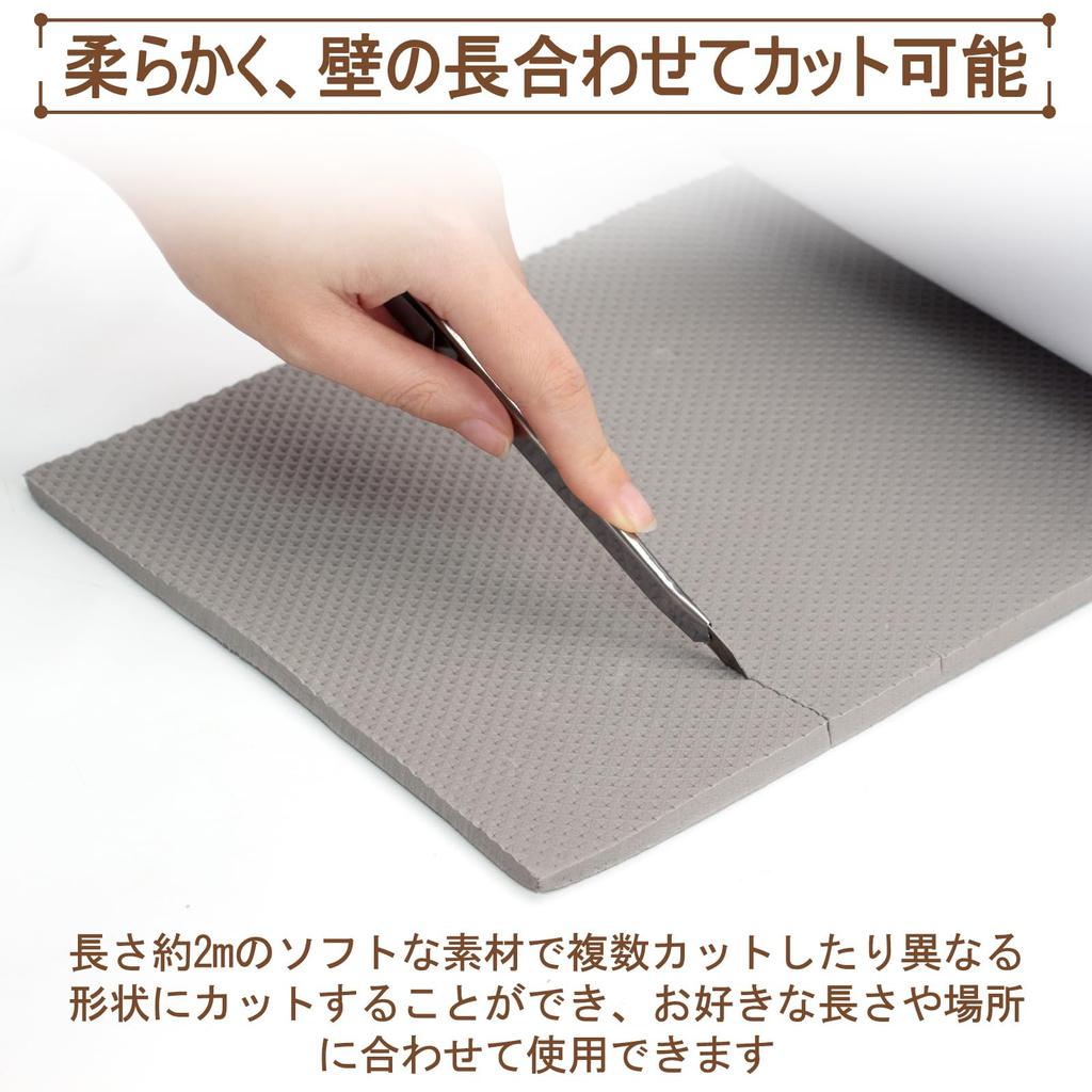 Gomura Parking Lot Cushion Block Wall Thick Wall Protection Cushion Guard Garage Door Guard Car Door Scratch Protection Protector [Extra 9mm] (2)