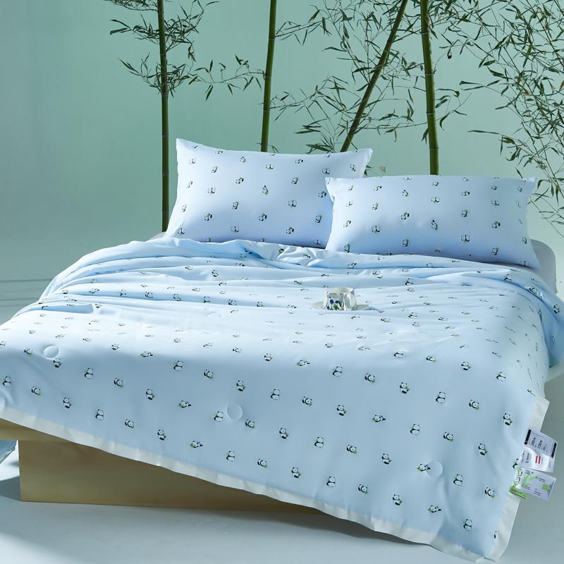 Panda Air-conditioned Bedding, Cool and Silky, Sleeping Naked In Summer, Cool and Luxurious, and Thin Summer Quilt