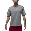 Jordan Solid Color Crew Neck Casual Pullover Short Sleeve T-Shirt Men Tops Gray FN5983-091