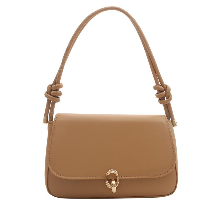 Tasche 2025 neue trendige Unterarmtasche Damenmode einfache Retro kleine quadratische Tasche personalisierte Trend Schulter-Umhängetasche