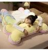 Cartoon Animal Plaid Long Throw Pillow for Bed, Sofa, Headboard & Side Sleeping.