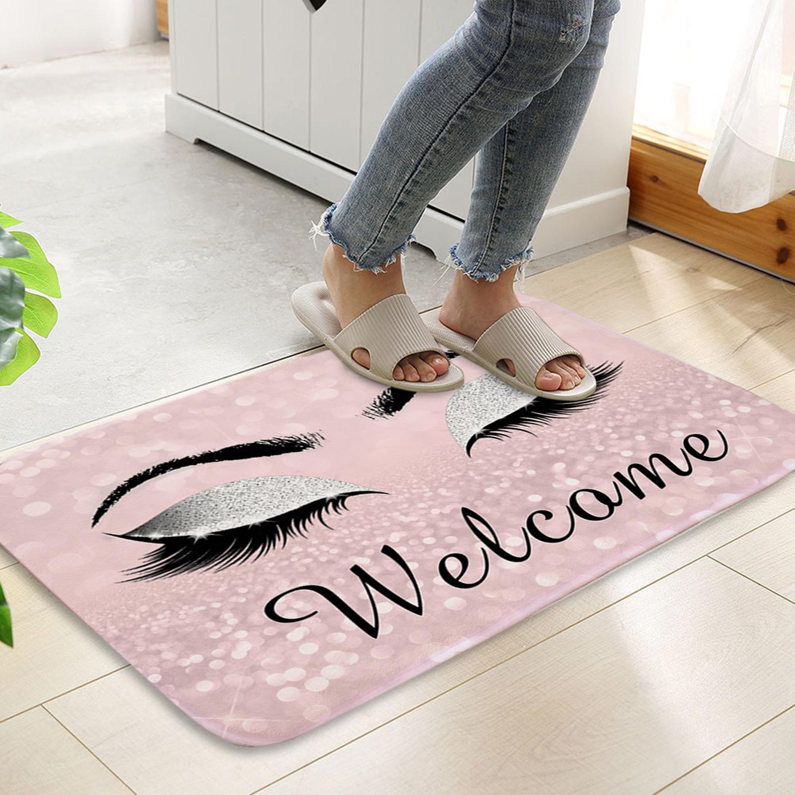 Floor Cushion Foot Pad Shower Bath Mat Foot Pad Cushion Door mat for Living Room