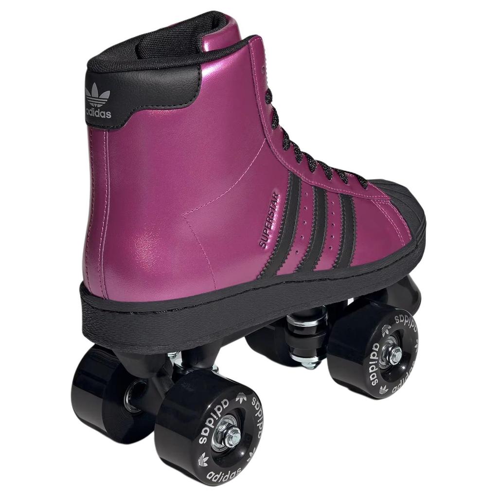 Adidas Originals Superstar 82 Roller Skate Soft Comfortable Wear-Resistant High-Top Lifestyle Casual Shoes Unisex Casual Shoes Pink JH5530