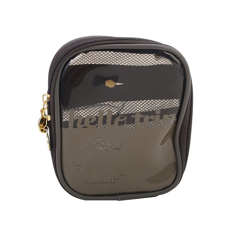 

Косметичка, женская модная однотонная ручная стирка, косметичка, женские портативные дорожные сумки-органайзер для губной помады