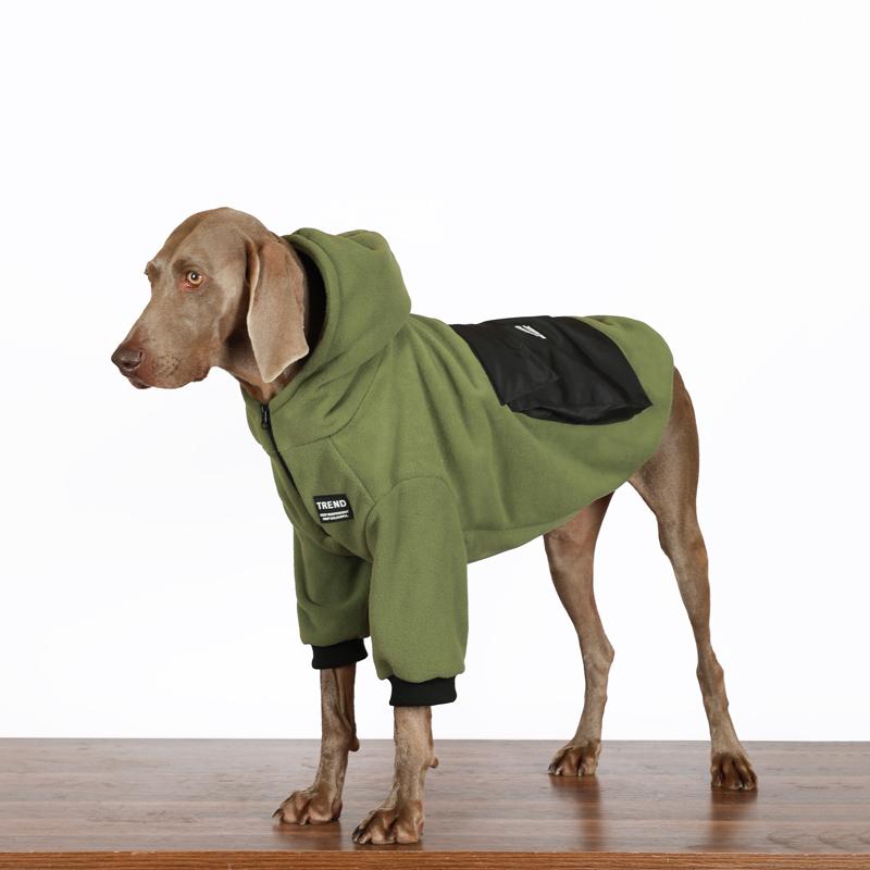 Großes Hunde Kostüm Winter Hund Hoodie Mantel Labrador Golden Retriever Border Collie Samojede Husky Schnauzer Haustier Kleidung