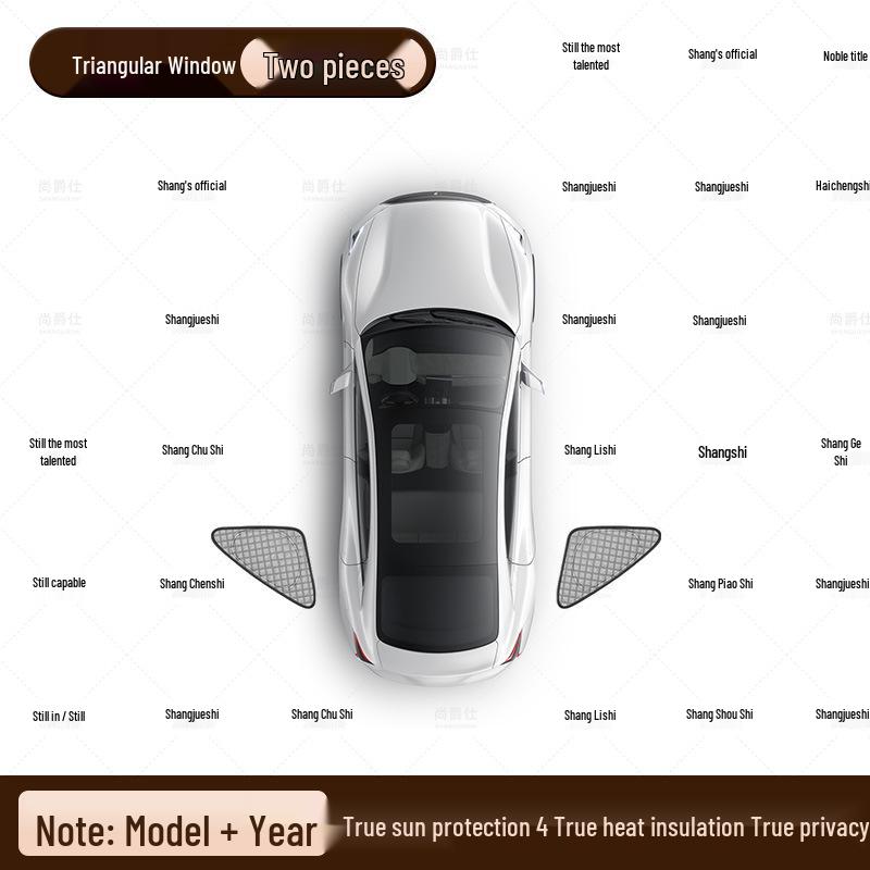 Graphene Cooling Sunshade with Sunscreen for Zeekr 7X/001/007/009/X/007GT Windows