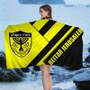 B-Beitar J-Jerusalem F-FC Beach Towel Cartoon Cute Summer Kids Large Bath Towel Microfiber Absorbent for Swimming Travel
