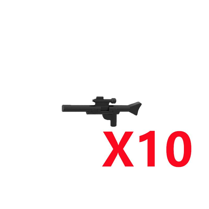 MOC War Building Blocks Movie Characters Soldier Weapons Accessories Rifle Heavy Demolition Pistol Mini Brick Gift Toy X018 DIY