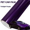 PET Twilight Purple Car Vinyl Wrap Film PVC Waterproof Scratch Resistant Stickers for Auto Motorcycle Body Modification Decal