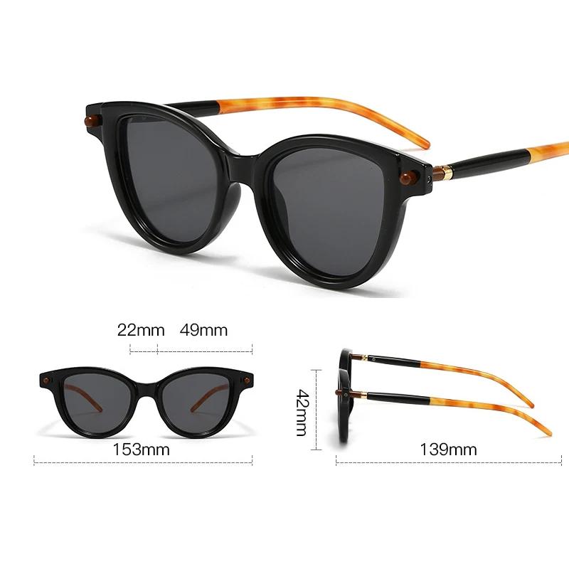 Trendy Fashionable Sunglasses for Men Women Trendy Outdoor Travel Car Driving Sun Glasses Retro UV Protection Cat Eye Shades