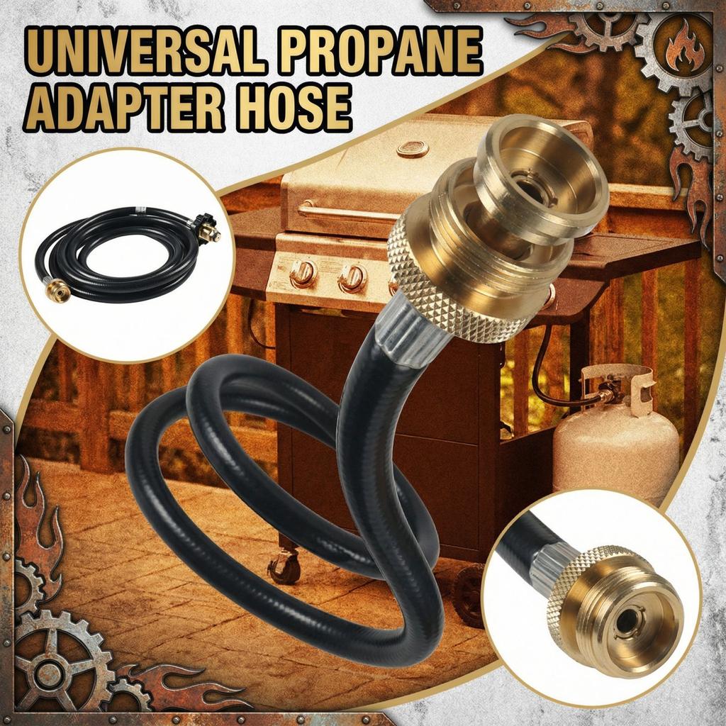 10-foot Propane Adapter Hose, Propane Heater Adapter Hose, Which Connects The Heater Hose To The Propane Tank.