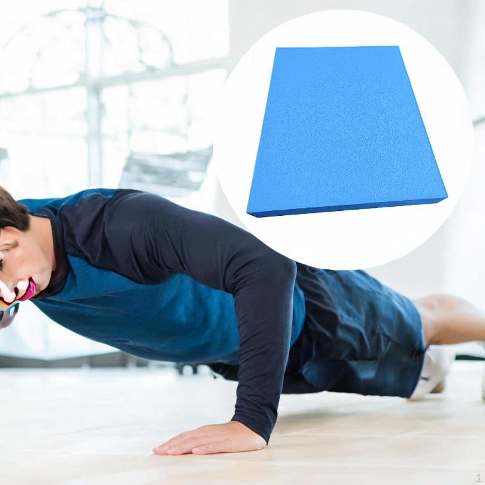 

Балансировочная подушка Удобный нескользящий коврик из пеноматериала для колен для взрослых женщин гимнастика синий