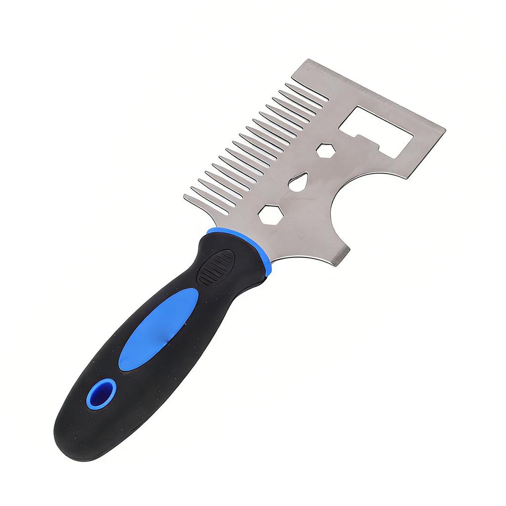 Putty Scraper Tool Paint Brush and Roller Cleaner Multi Functional Stainless Steel Paint Scraper