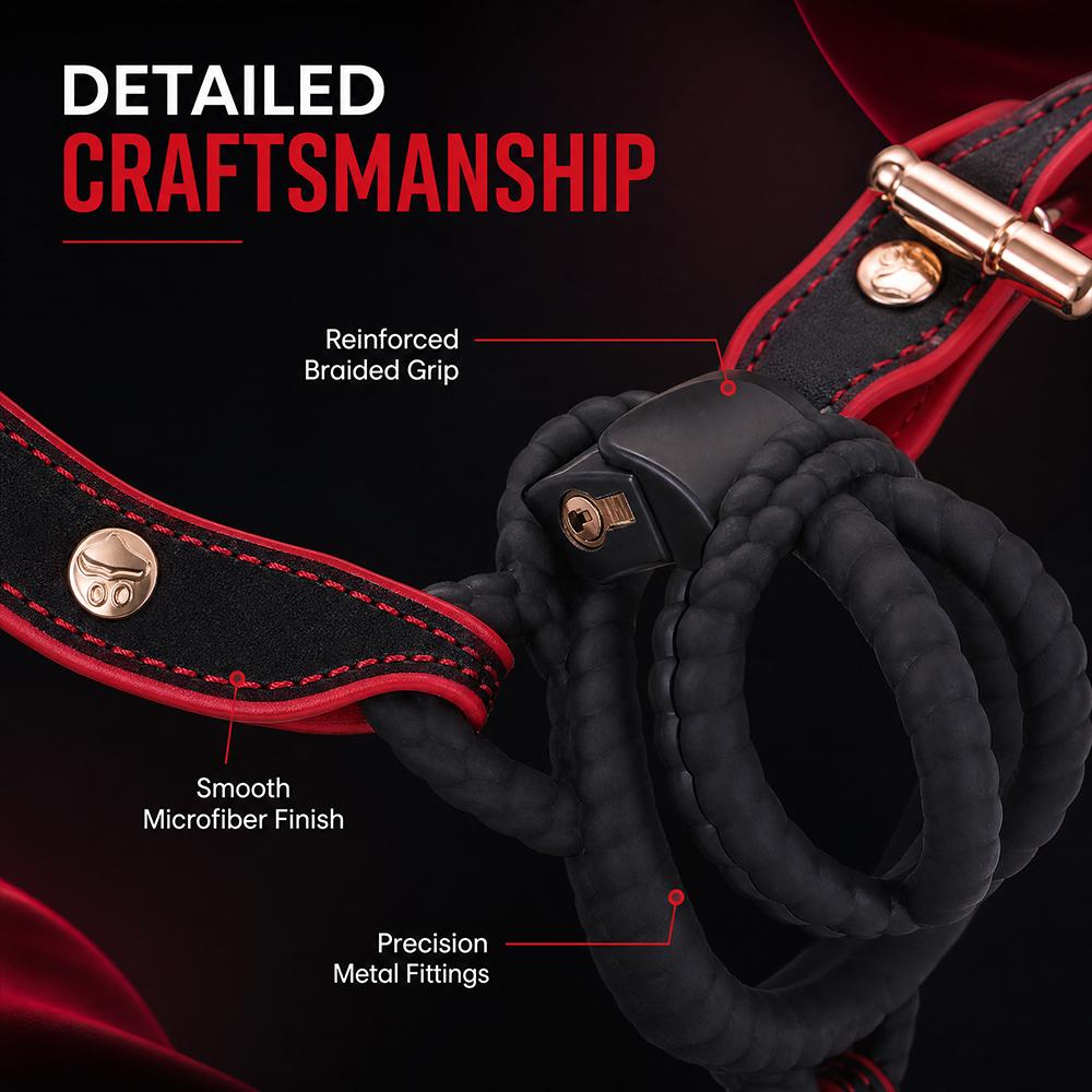 SHAZ Premium Microfiber Male Chastity Cage Harness Belt Urethral Lock Device Back Ring Support Strap On Dildo Sex Toy for Men