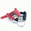 European & American Harajuku PU Leather O-Ring Choker Necklace - Street Style Nightclub Jewelry