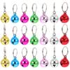 24Pcs Decorative Dog Bells Multi-function Pet Bells Adorable Collar Bells Cat Accessory