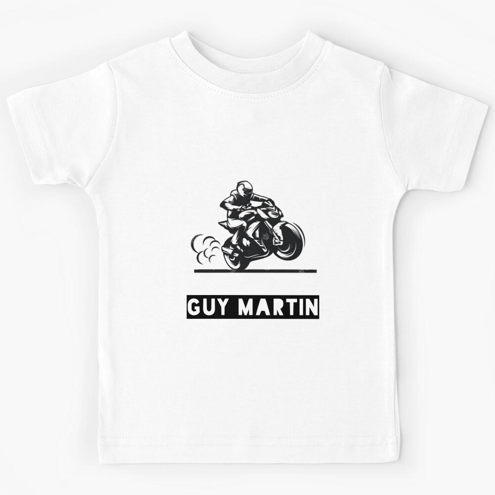 Guy Martin Motorbike Racing Kids T-Shirt 170