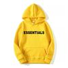 Unisex Hooded Sweatshirt Set Casual Sportswear Lightweight Cotton Blend Long Sleeve Top Pants