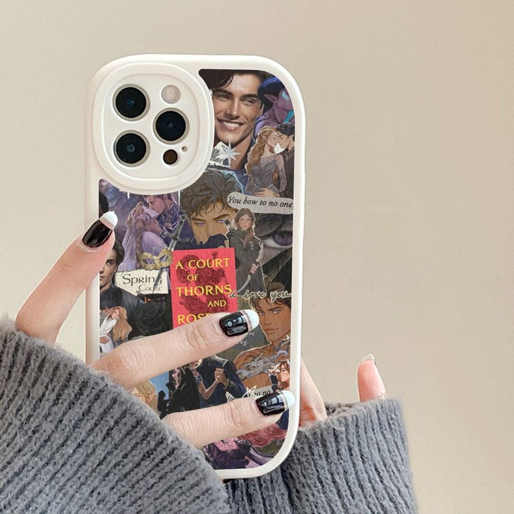 

Acotar A Court Of Mist And Fury Phone Case Hard Leather For IPhone 16 15 14 13 12 Mini 11 14 Pro Max Xs X Xr 7 8 Plus Fundas iPhone 15