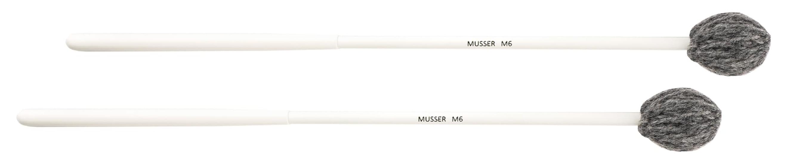 

Masser Two-Step Handle Mallet M-6 [for Marimba] 1-inch Yarn Head, Hardness, Color: Red