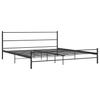 Black Metal Bed Frame 180*200 Cm
