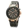 Salvatore Marra Stainless Steel Multi-Calendar SM22108-PGBK Men's Black