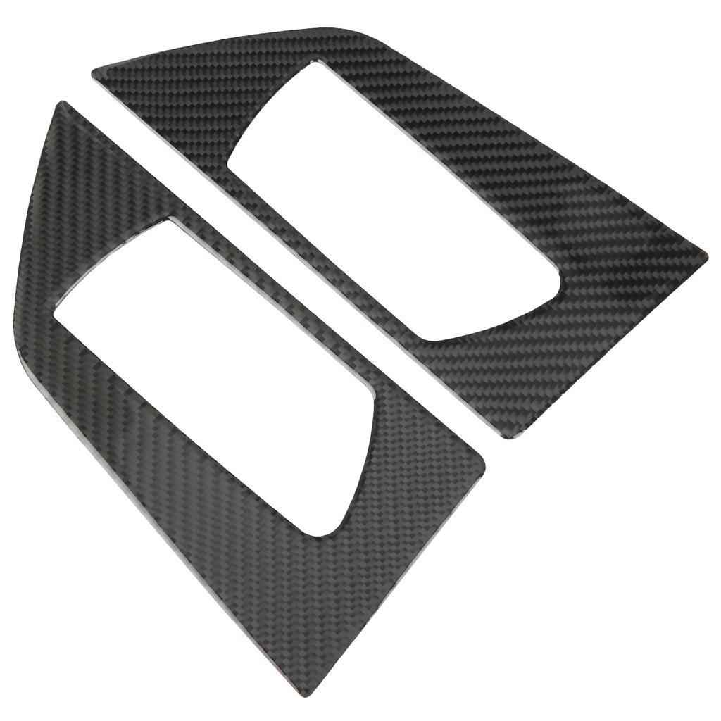 4pcs Car Carbon Fiber Inner Door Handle Bowl Trim Cover Stickers for RAV4 2015?2019 (Soft)