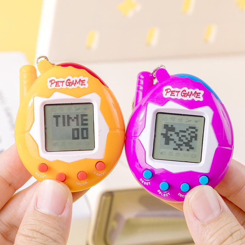 Mini Virtual Pet Game Console: Handheld Electronic Toy Keychain