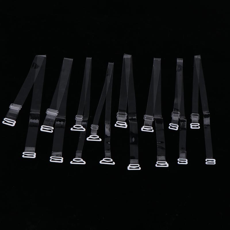 Adjustable Intimates Accessories Bra Straps Belt Women'S Elastic Invisible Transparent Silicone Bra Straps