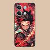 Demon Slayer Tanjiro Phone Case for Xiaomi 15 14 13 12 Mi 11 T Ultra Lite Pro S X 5G Colour Printing Cellphones Cover Smartphone