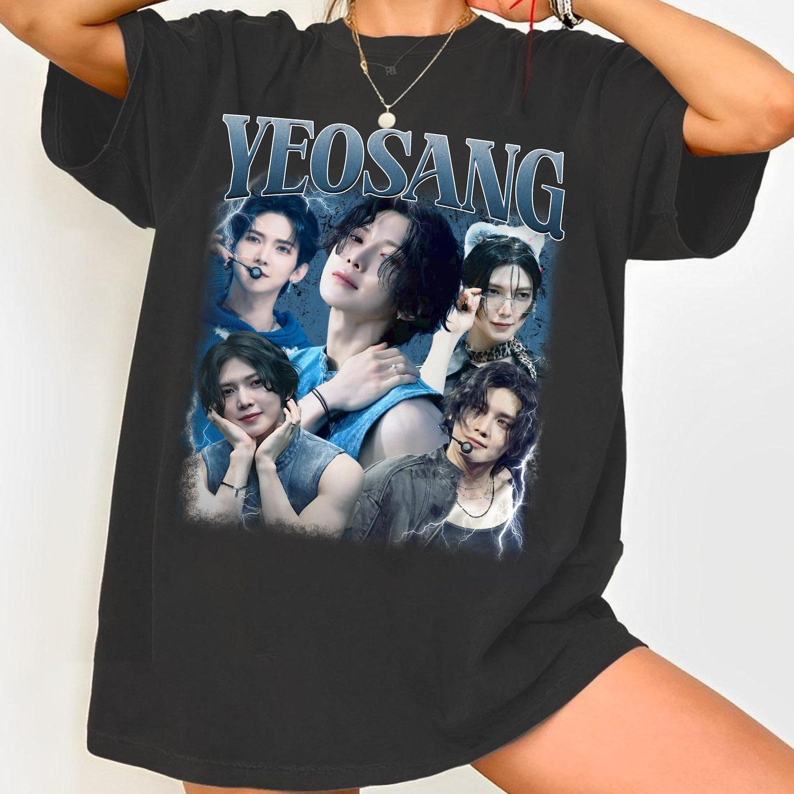 Yeosang Ateez Vintage 90s Retro T-Shirt, Kpop Graphic Shirt 3XL