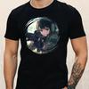 T-Shirt Herren Anime Army Girl Motiv Baumwolle Größe XS bis 5XL