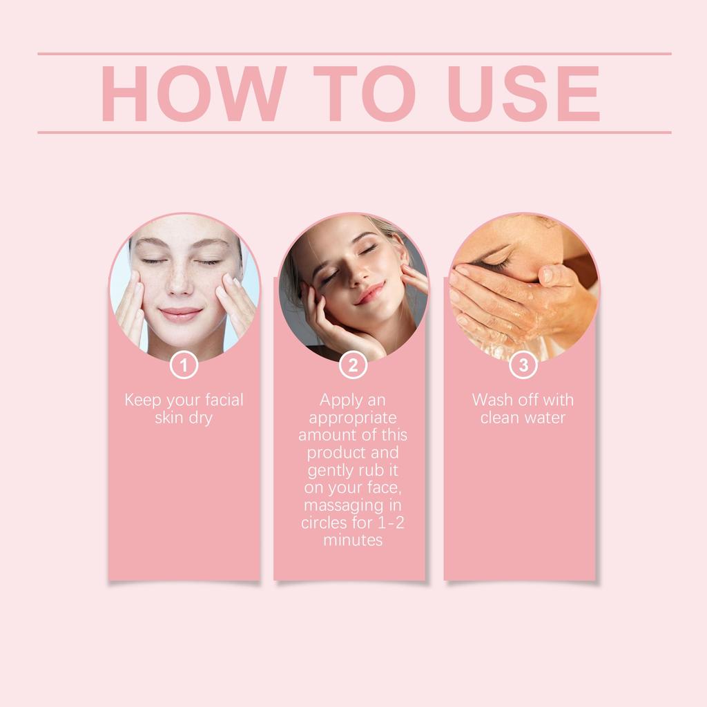 Čisticí balzám Purifying Strawberry Čisticí balzám Jemné čištění bez zbytků Přenosná tyčinka na odstraňování make-upu, 50 g