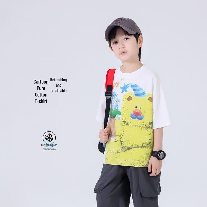 

Boys Cotton Short Sleeve T-Shirt 160