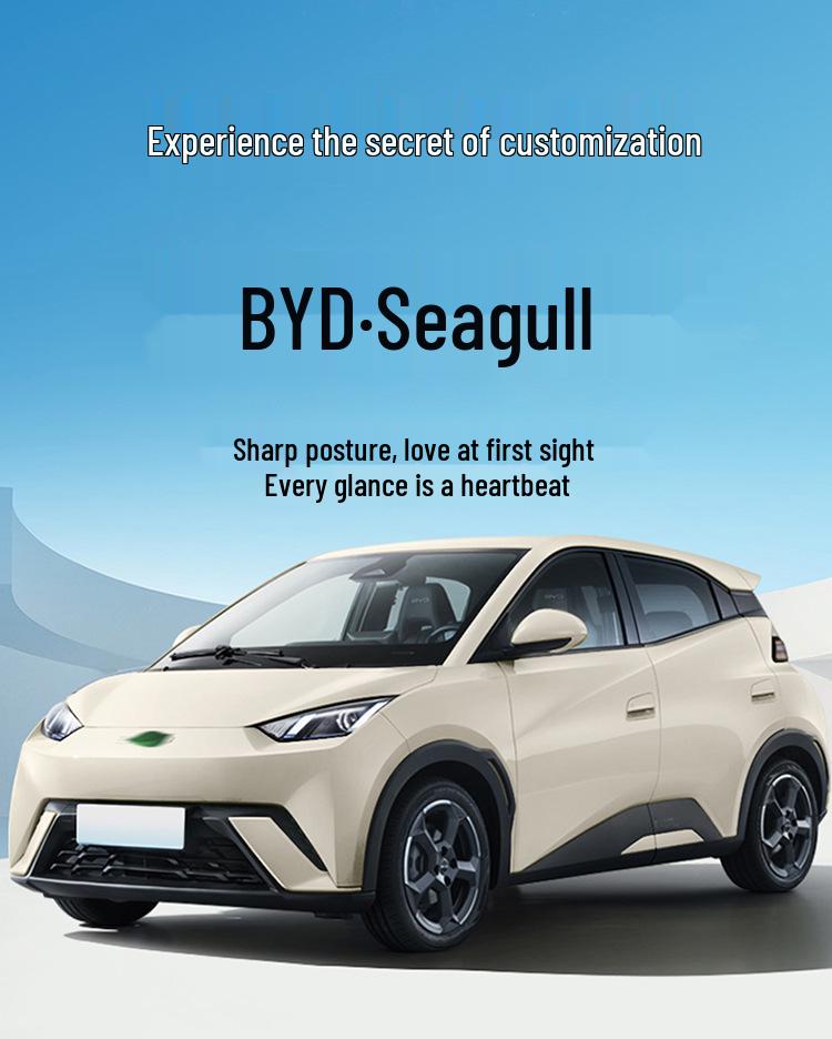 BYD Seagull Car Seat Cover - Full Coverage, Leather, All-Season, Vitality Flying Free Edition