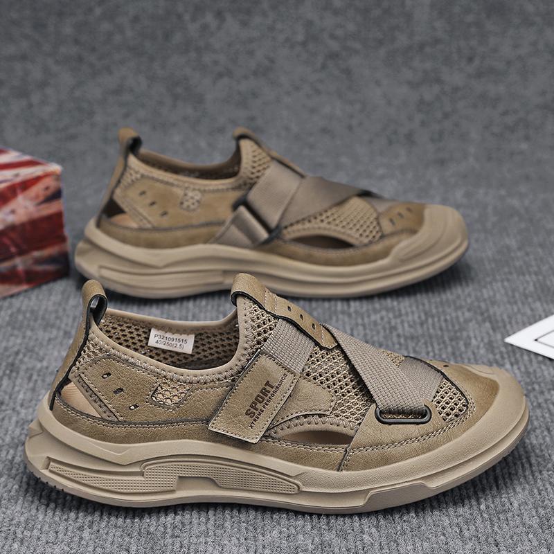 Men Sandals Gladiator Sandals Outdoor Summer Roman Sandals Sport Beach Shoes Plus Size Close Toe