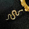 Elegant Gifts Animal Women Metal Trendy Collar Accessories Snake Brooch Pins Badge Fashion Jewelry