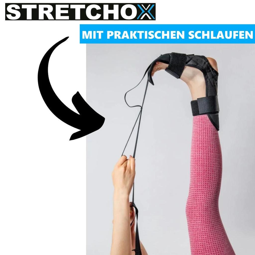 STRETCHOX Stretching Band Yoga Fitness Bein Fuß Dehnung Gurt Stretch Belt Belt