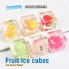 Soft And Cute Fruit Ice Cube Stress Relieving Toys, Sensory Toys, Stress Relieving Building Blocks, Squeezable Summer Parties