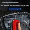 Car Glass Cleaner Removes Dirt Oil Film Remover Car Windshield Glass Sponge Cleaning Brush Glass Polishing Agent Car Maintenance